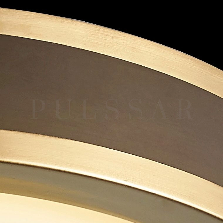 Потолочный светильник BUTTON BRASS