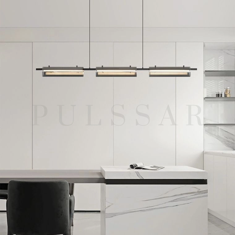 Реечная люстра SIMER LONG