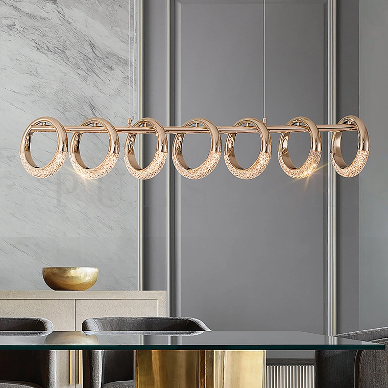 Реечная люстра WEDDING LONG