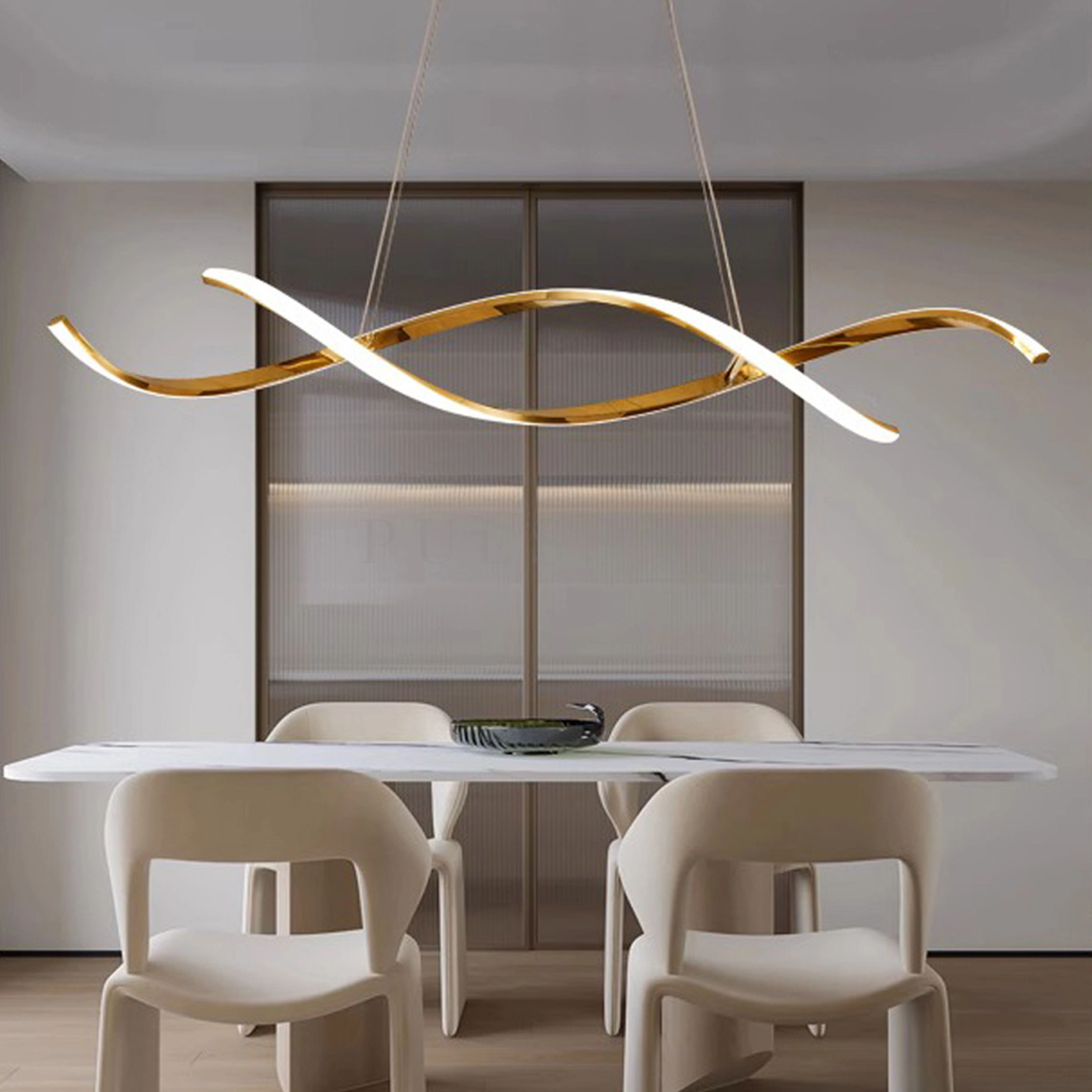 Реечная люстра ELISEUS C