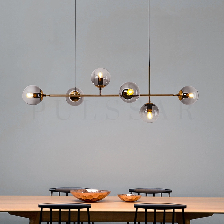 Реечная люстра HAGGE