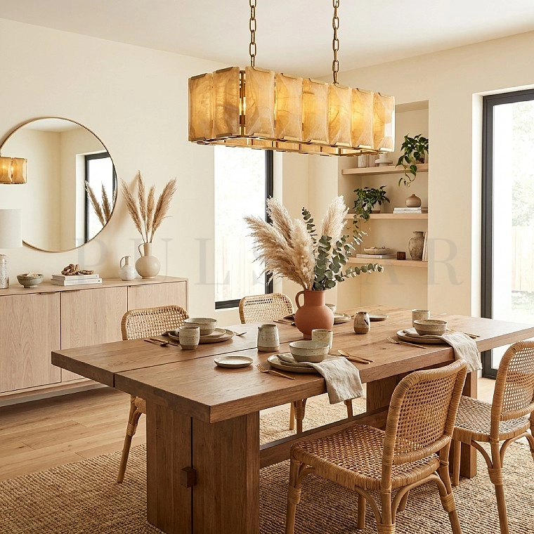 Реечная люстра HARLOW LONG