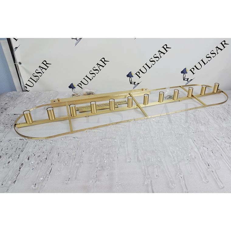 Реечная люстра SPRING B LONG