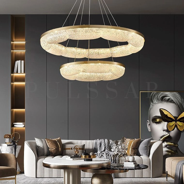 Кольцевая люстра NELIUS WAVY