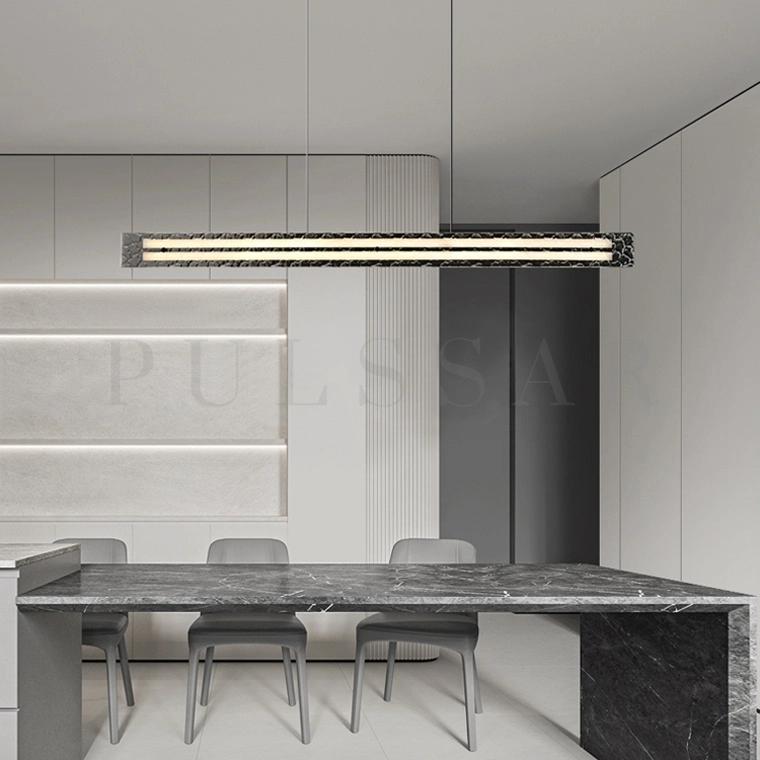 Реечная люстра ATTILA LONG