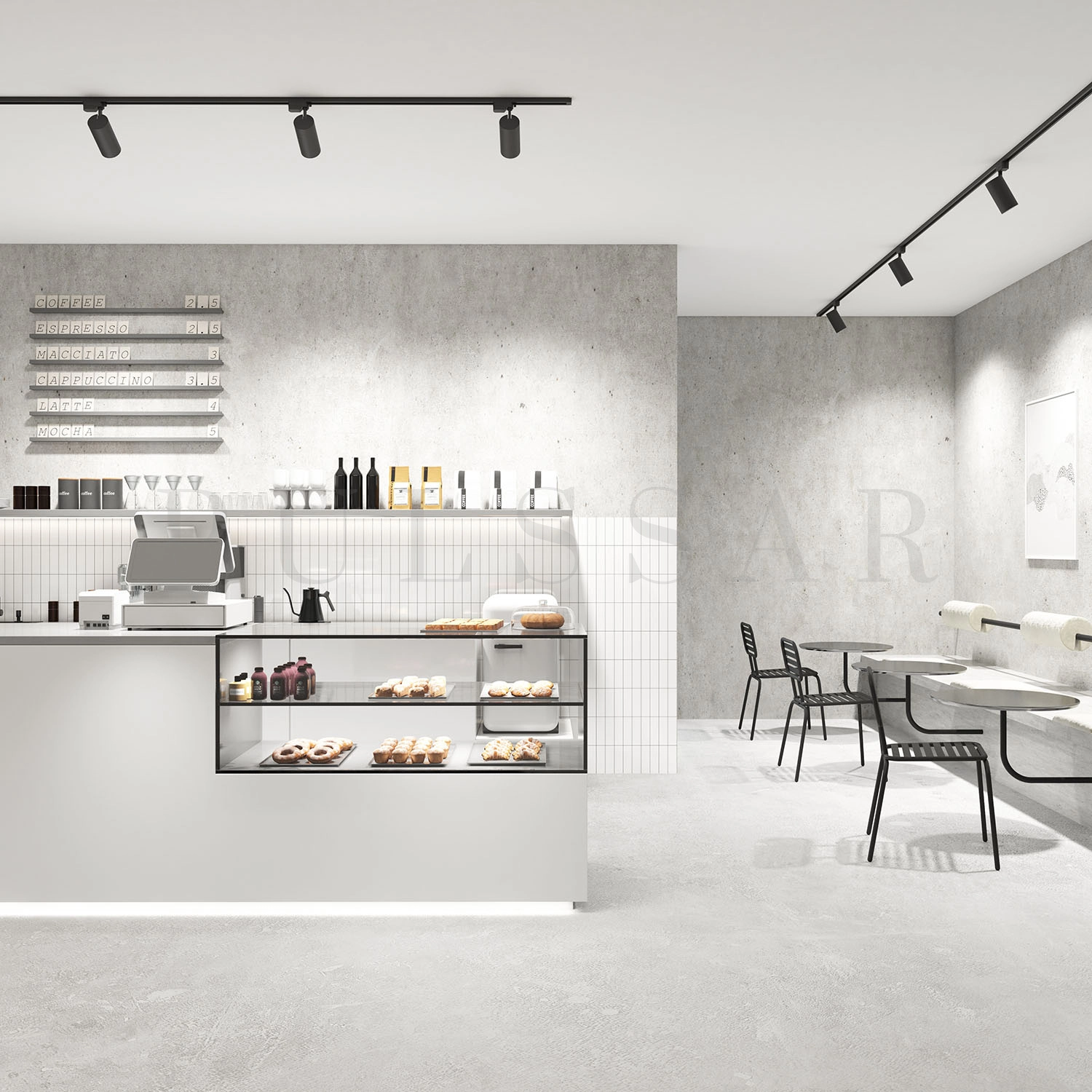 Трековый светильник SOLID KOPER DK6456-BK