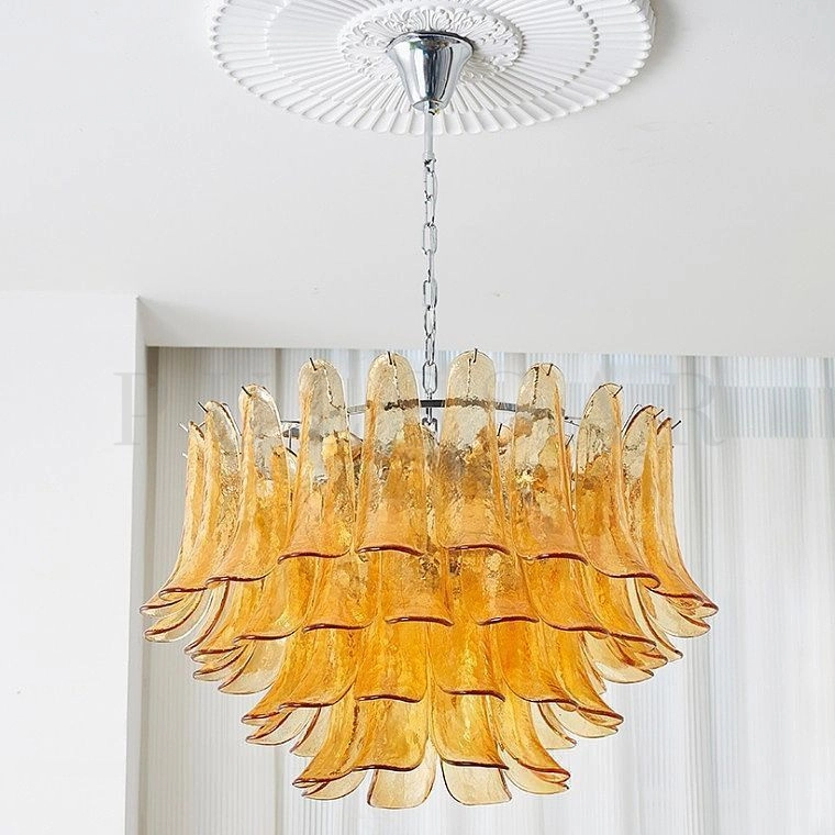 Подвесная люстра LOBBY AMBER