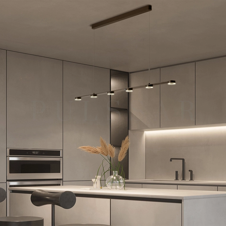 Реечная люстра HOLLAND L