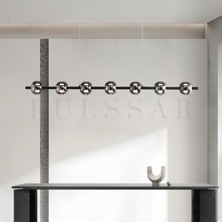 Реечная люстра SEMUND B LONG