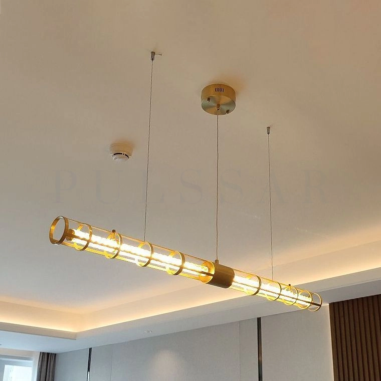 Реечная люстра OPTIMA