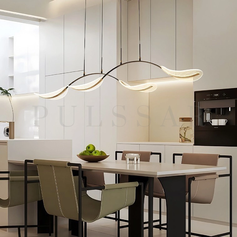 Реечная люстра NOVEMBER LONG