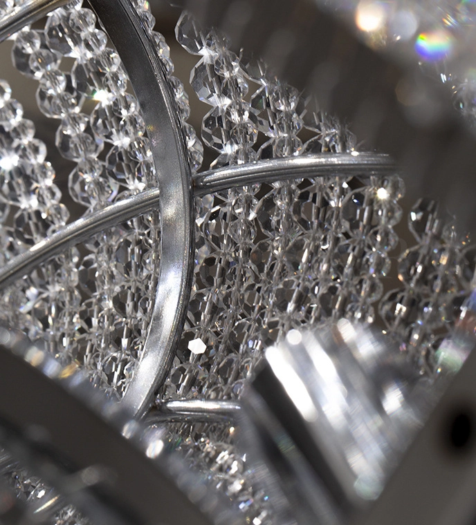 Кольцевая люстра CRYSTEL