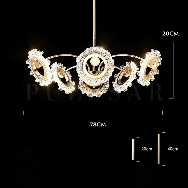 Подвесная люстра MILIA