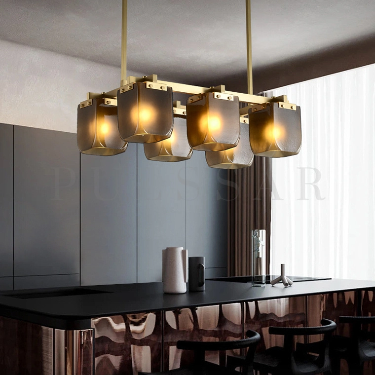 Реечная люстра VELVET LONG