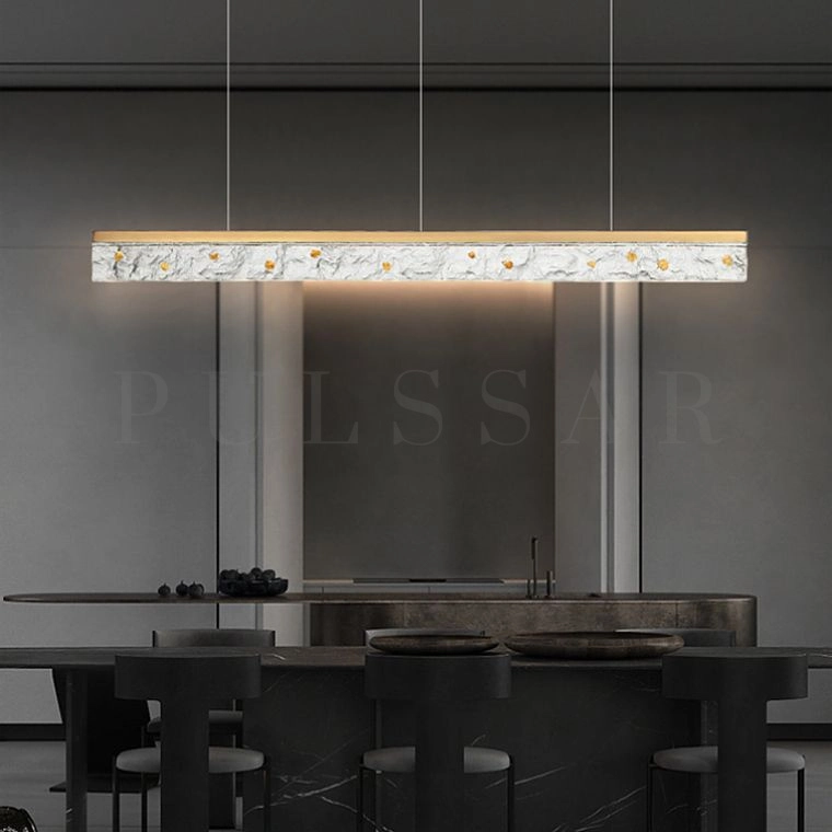 Реечная люстра VALLDOR