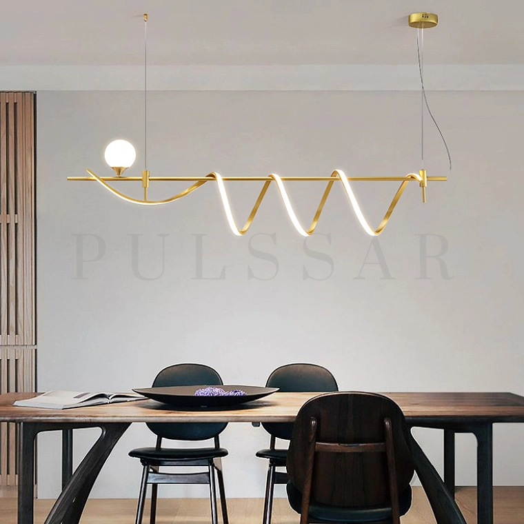 Реечная люстра COURT