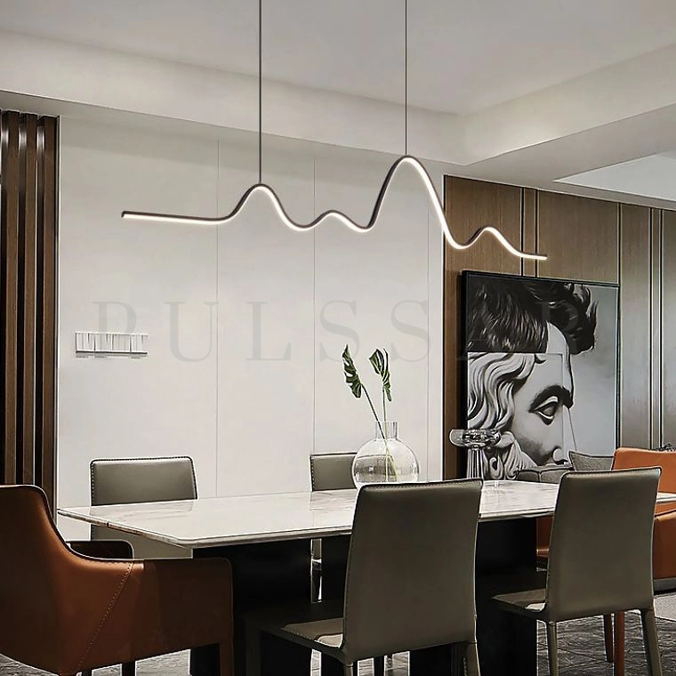 Реечная люстра TEUNIS