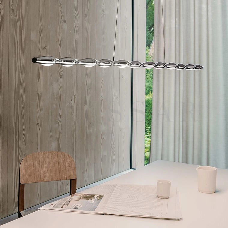 Реечная люстра GRAU