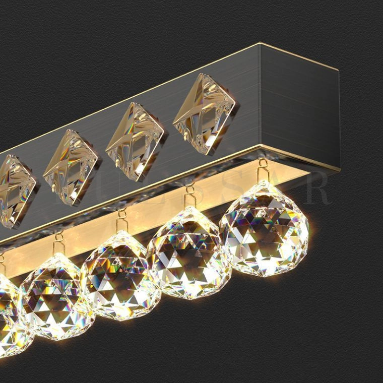 Реечная люстра KAICHI LONG