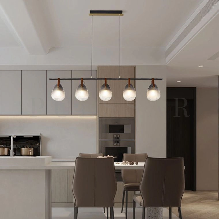 Реечная люстра CONCH L