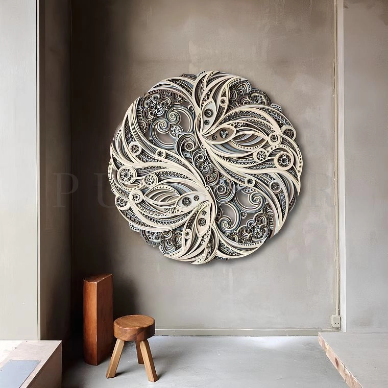 Дизайнерский настенный декор ECO-102