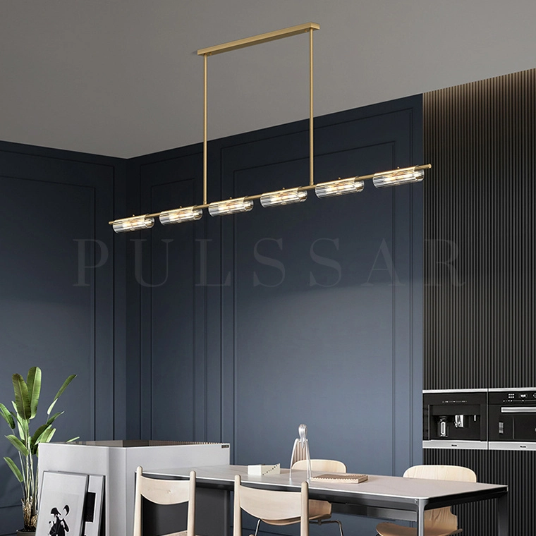 Реечная люстра LUCINA B LONG