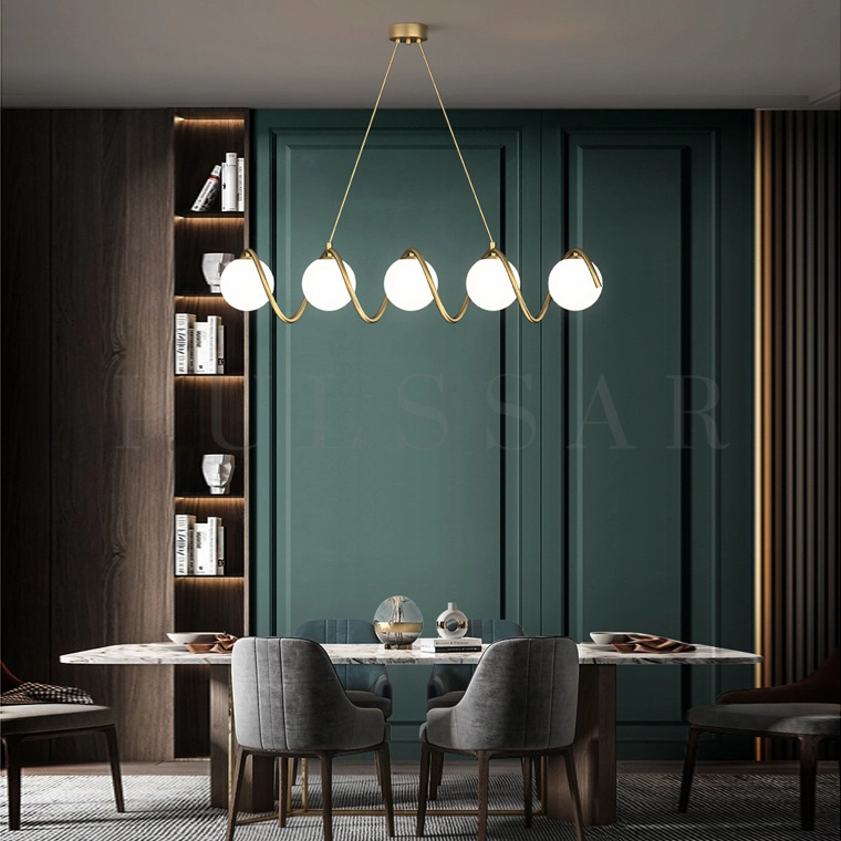 Реечная люстра KIERRE