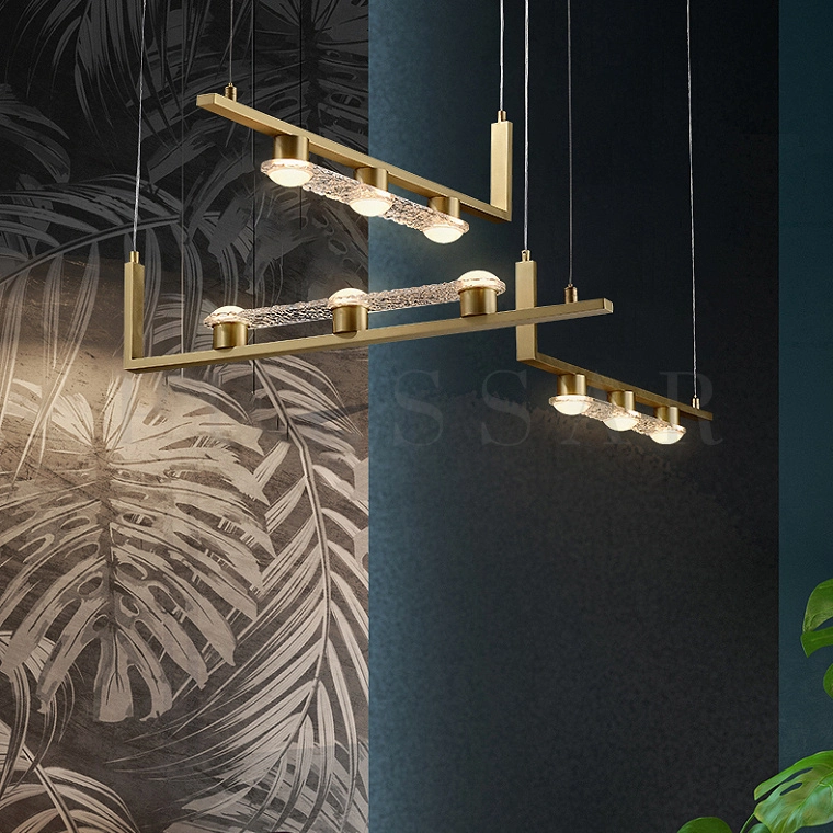 Реечная люстра BARTIL