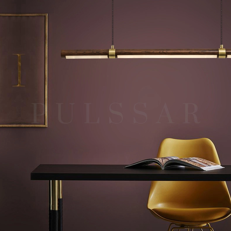 Реечная люстра KEMI