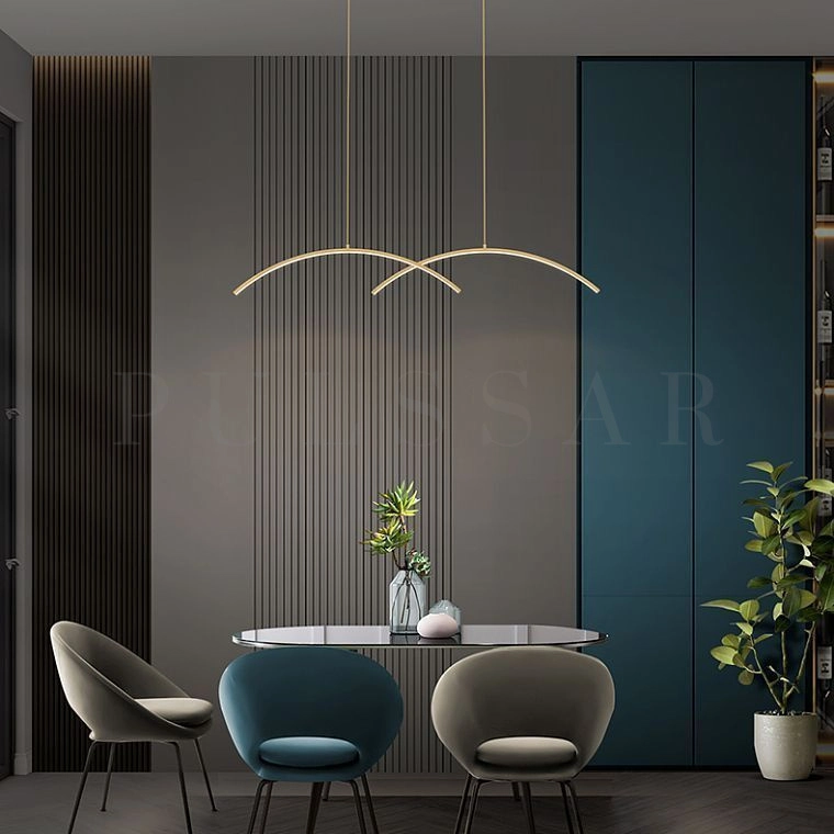 Реечная люстра SIDSEL