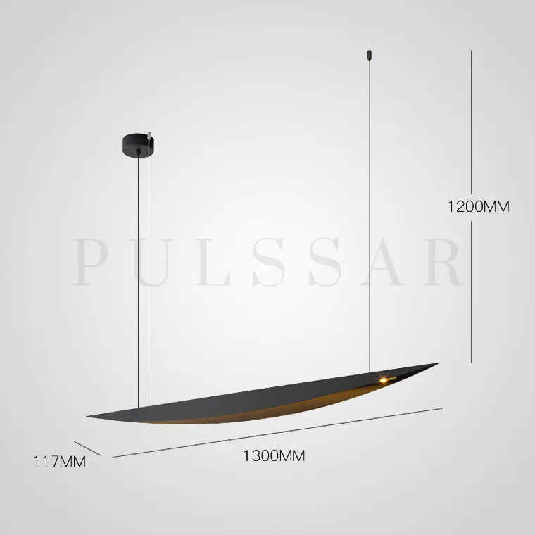 Реечная люстра IVY