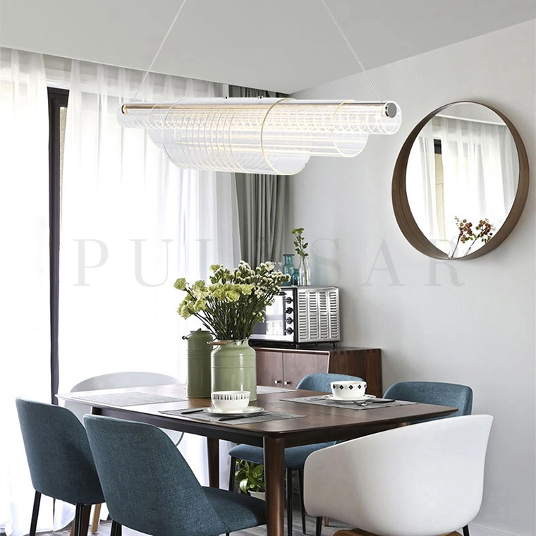 Реечная люстра BIELLA