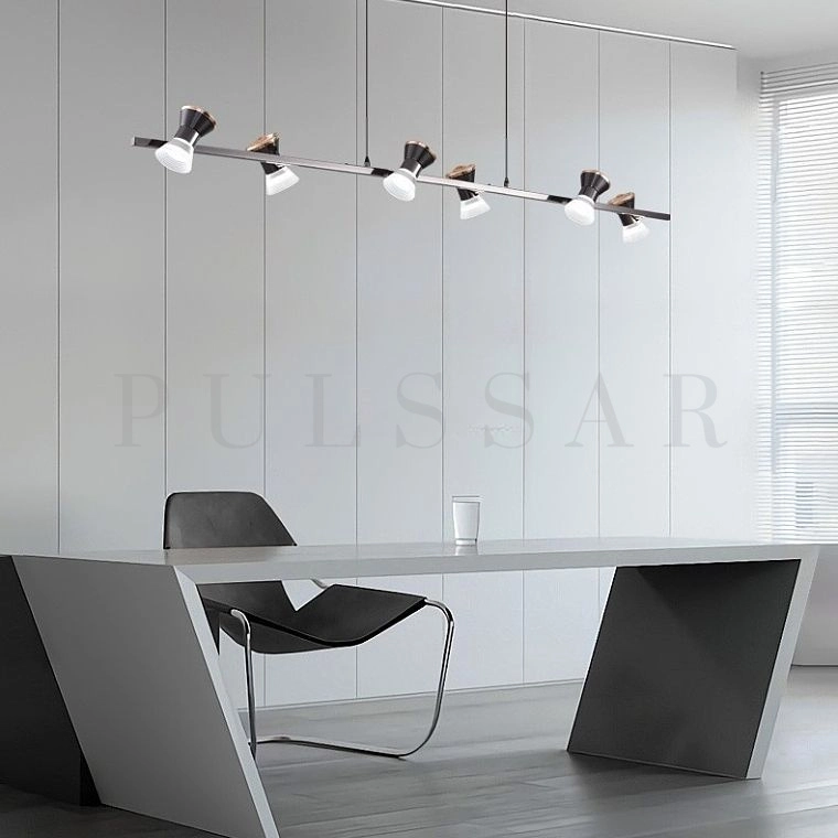 Реечная люстра MANASSE LONG