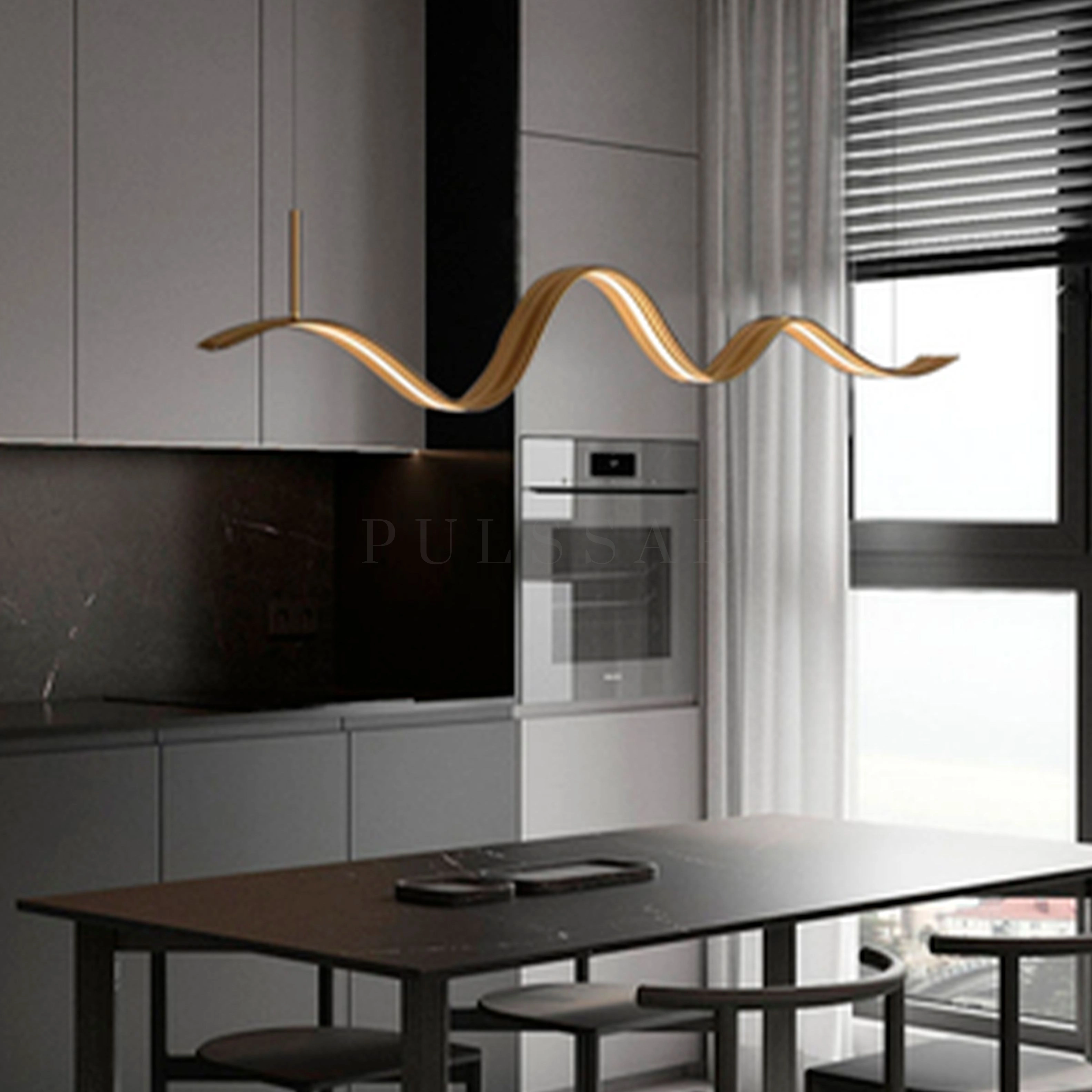 Реечная люстра ZEUS