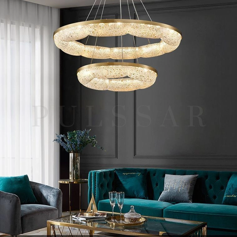 Кольцевая люстра NELIUS WAVY