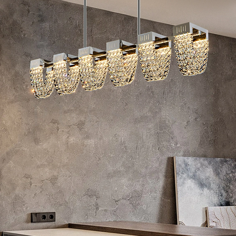 Реечная люстра ALVARIN L