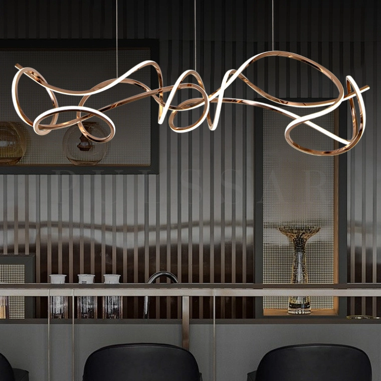 Реечная люстра NORVIN L