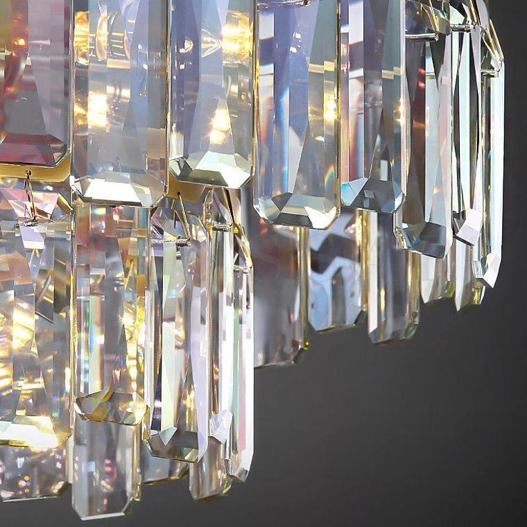 Реечная люстра DORIS LONG