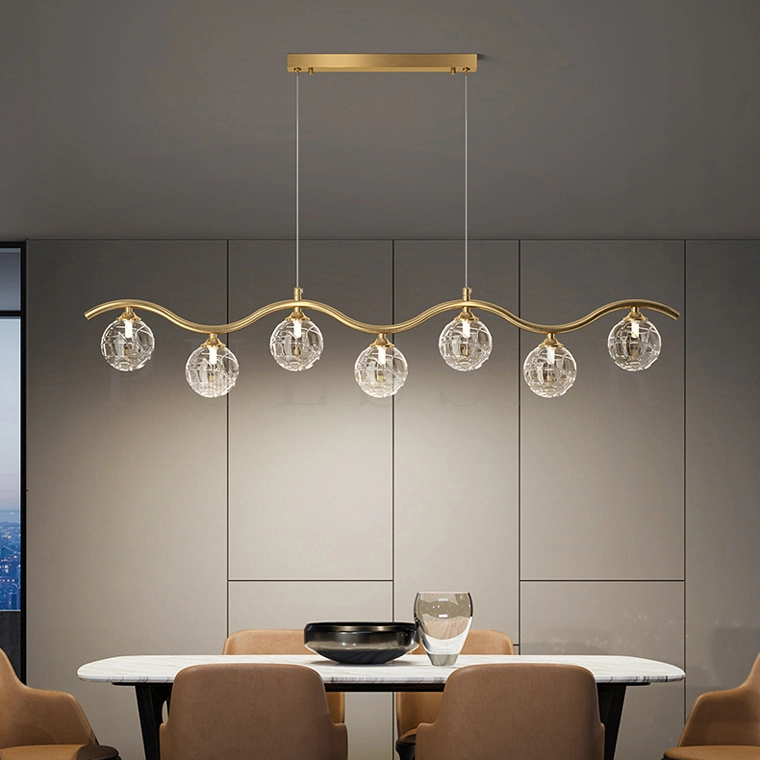 Реечная люстра RIM LONG