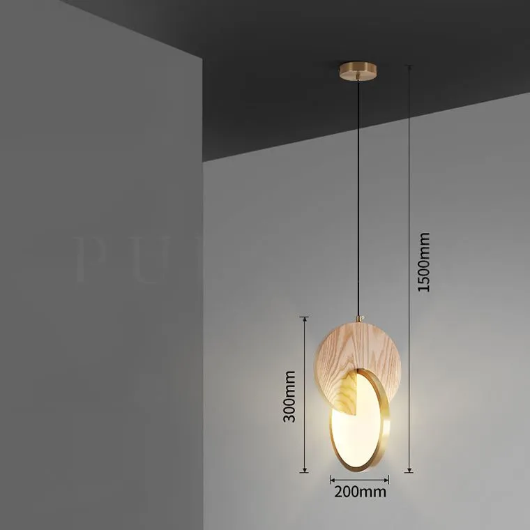 Подвесной светильник GLATT WOOD