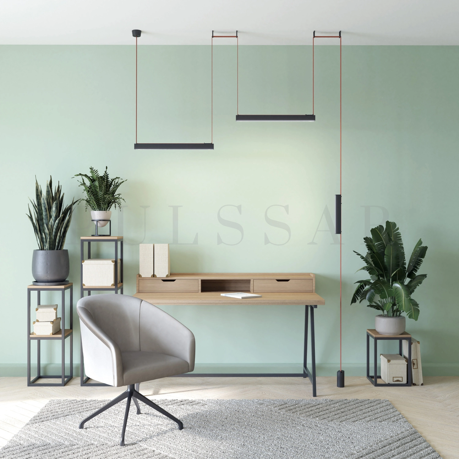 Комплект ременной трековой системы Belty DK55SET18-01-BR