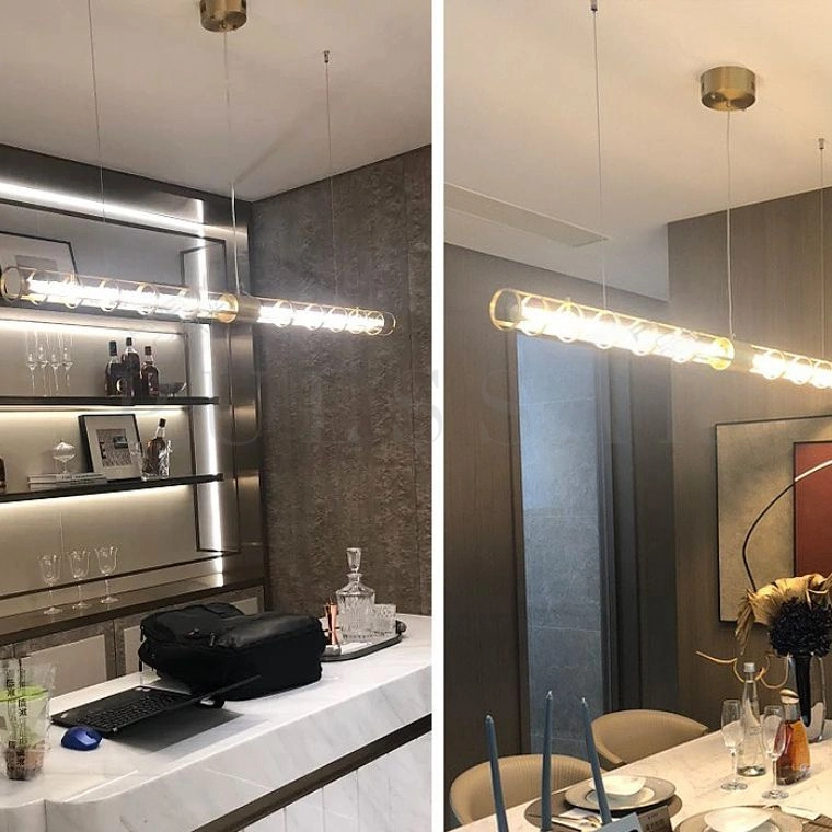 Реечная люстра OPTIMA