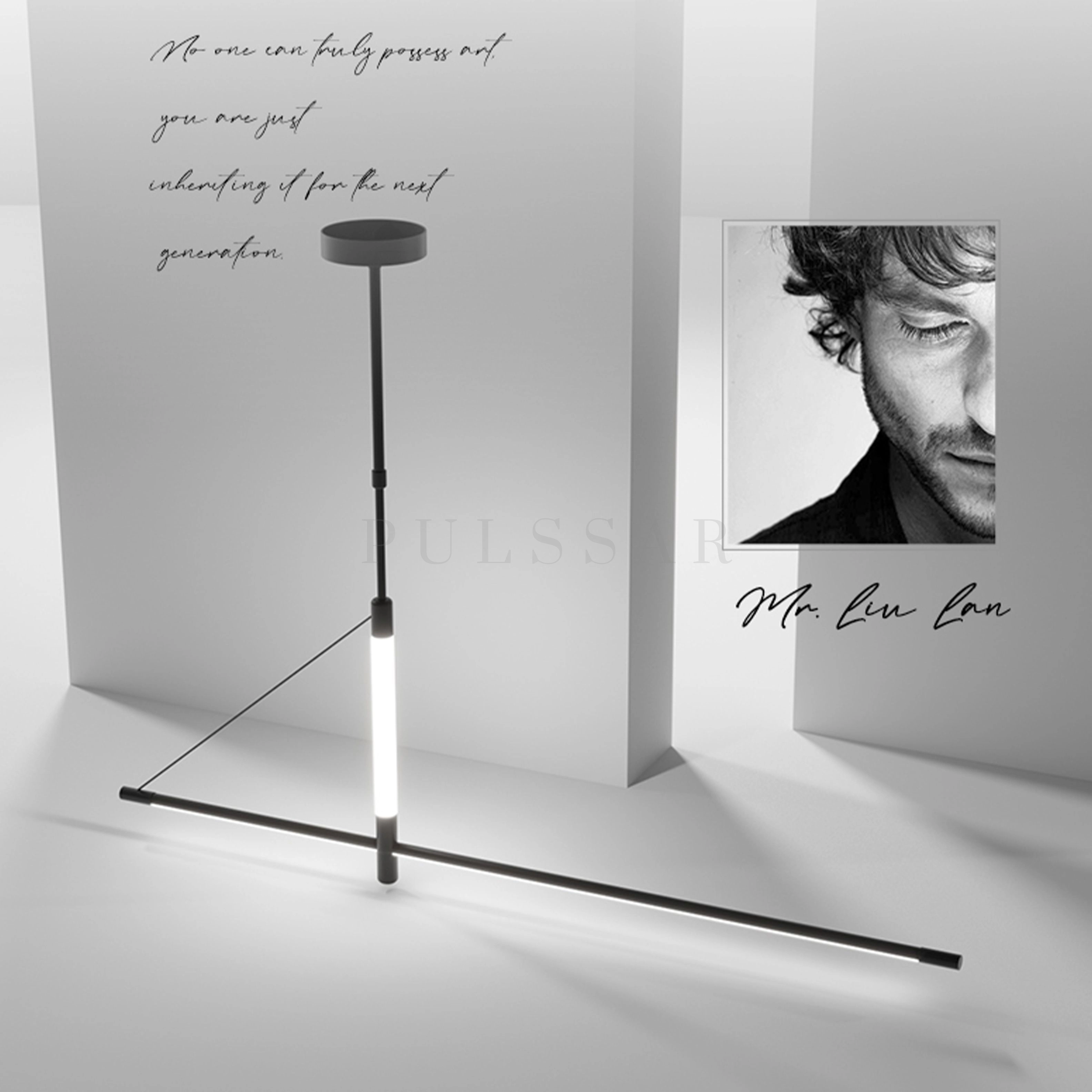 Реечная люстра REN