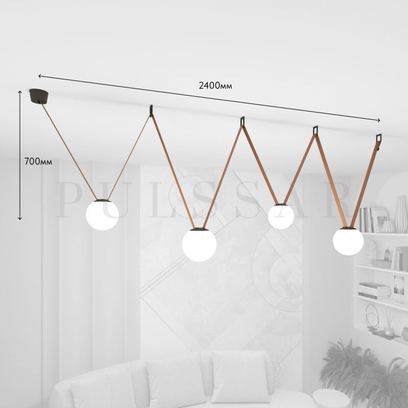 Комплект ременной трековой системы Belty DK55SET20-01-BR