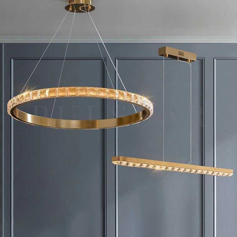 Реечная люстра ADELISA LONG