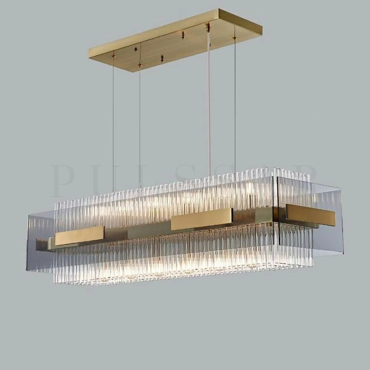 Реечная люстра SELLA LONG