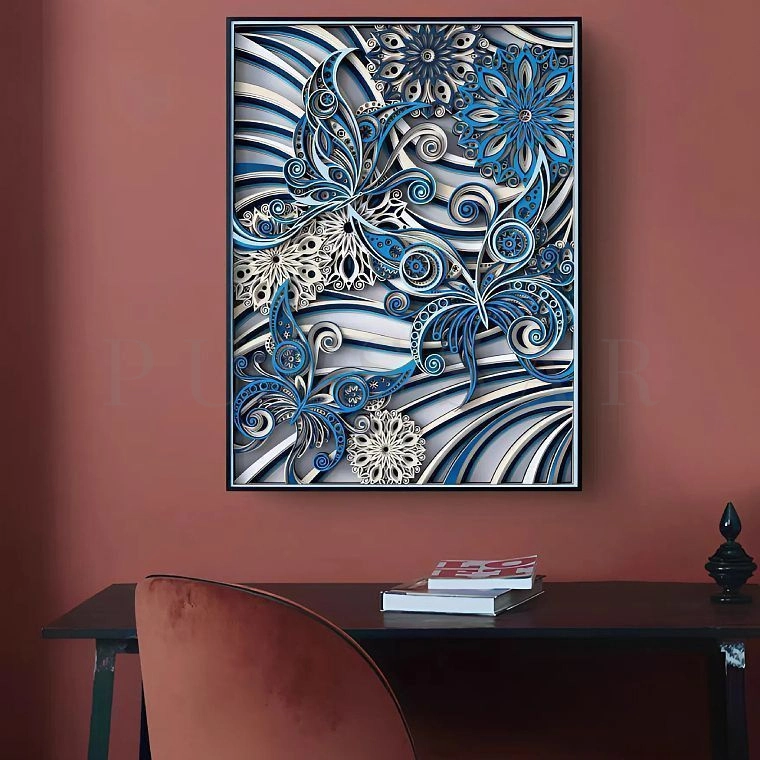 Дизайнерский настенный декор ECO-105