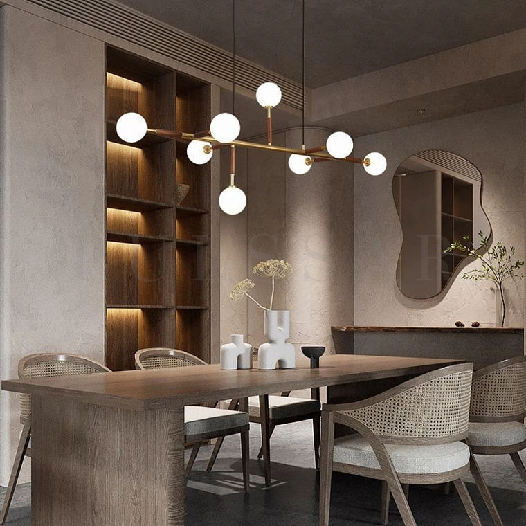 Реечная люстра FABIEN LONG