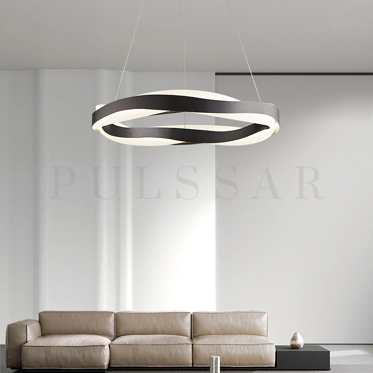 Кольцевая люстра MALIKA BLACK