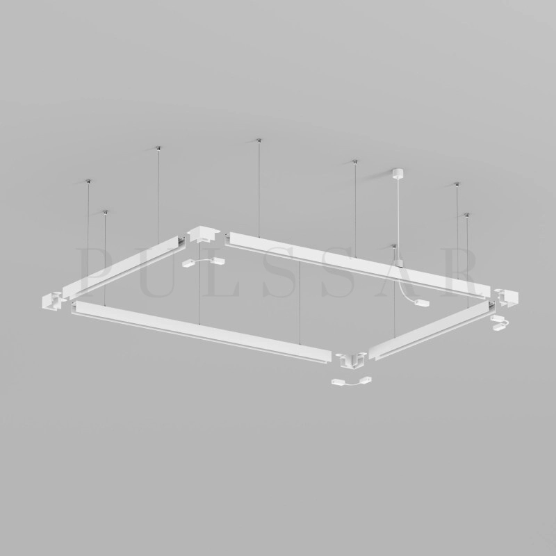 Подвод питания для подвесного монтажа трека SMART BASE TR2124-WH